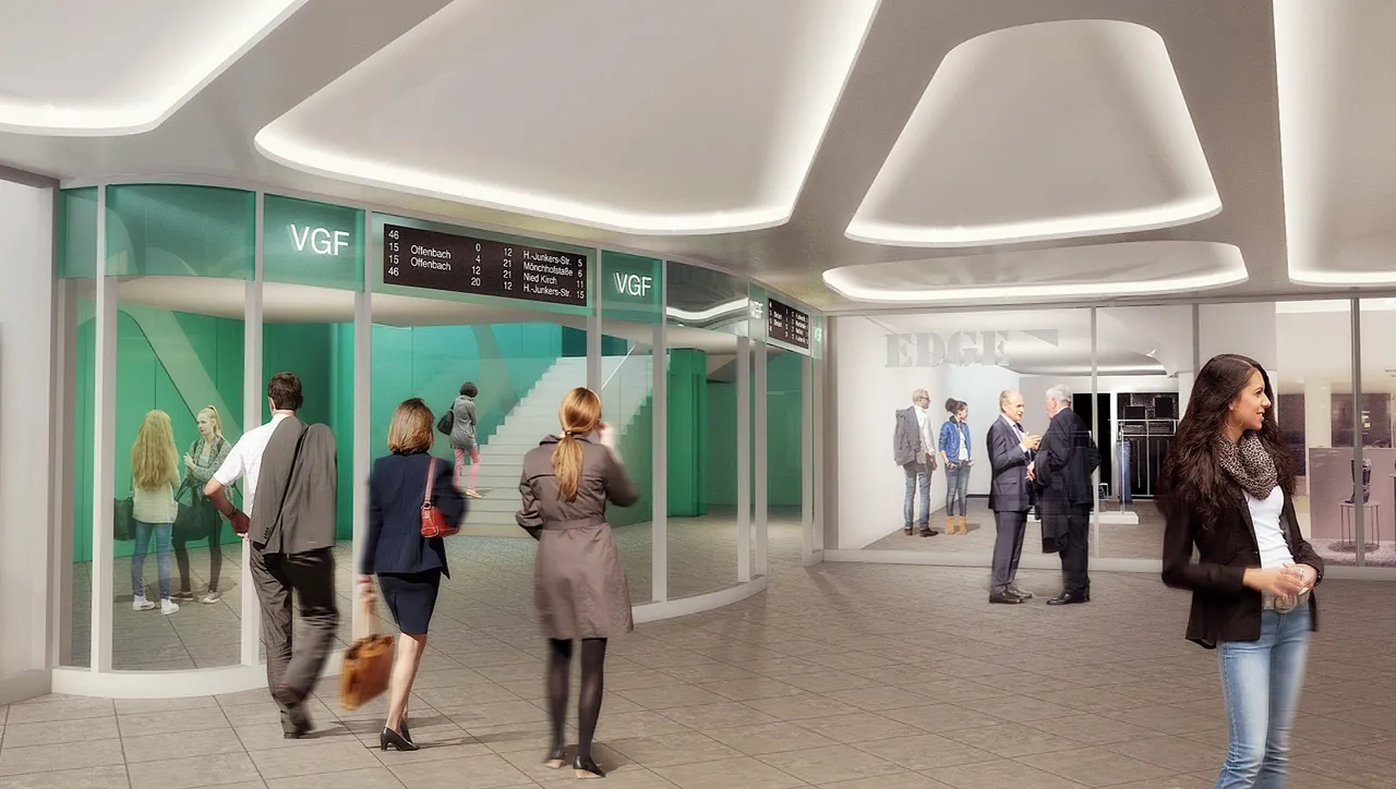 Visualisierung Masterplan Frankfurt Hbf