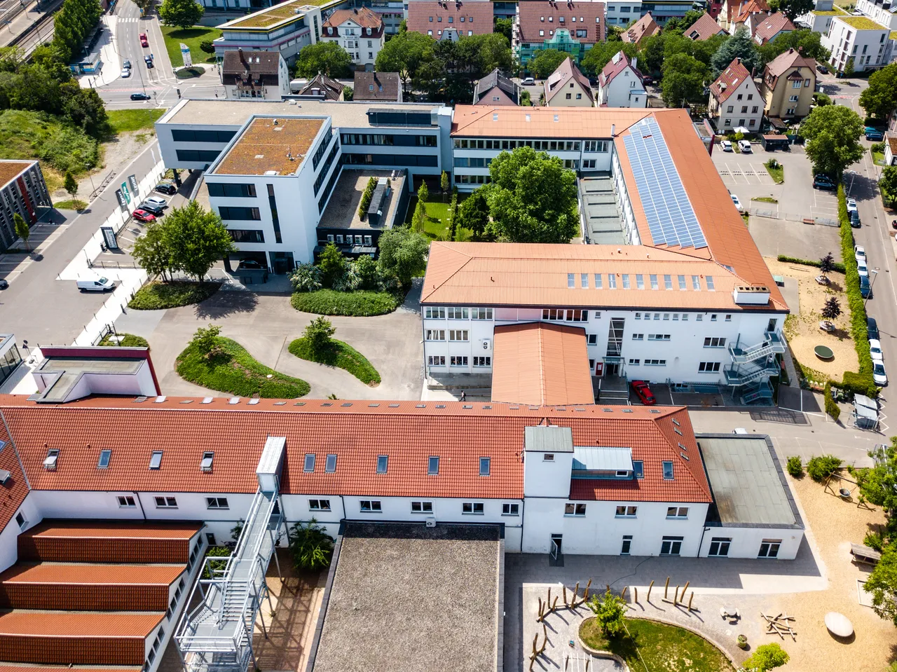 Bildungs-Campus im Schmidener Weg 7/Baumschulenweg 2 in Fellbach bei Stuttgart