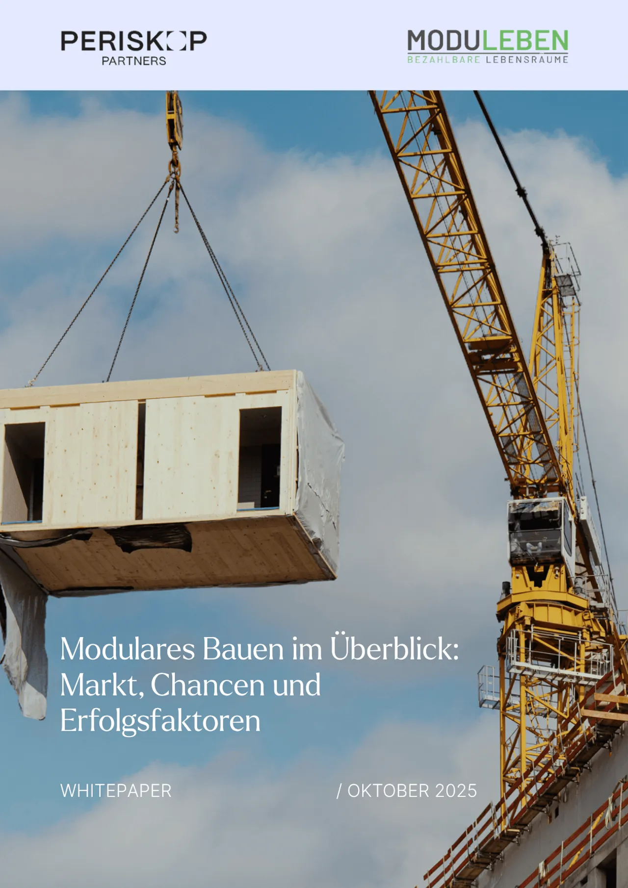 Cover-WhitePaper: Modulares Bauen im Überblick by Periskop und ModuLeben