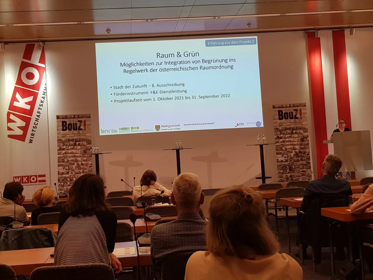 Sanierte Gebäude in guter Gesellschaft