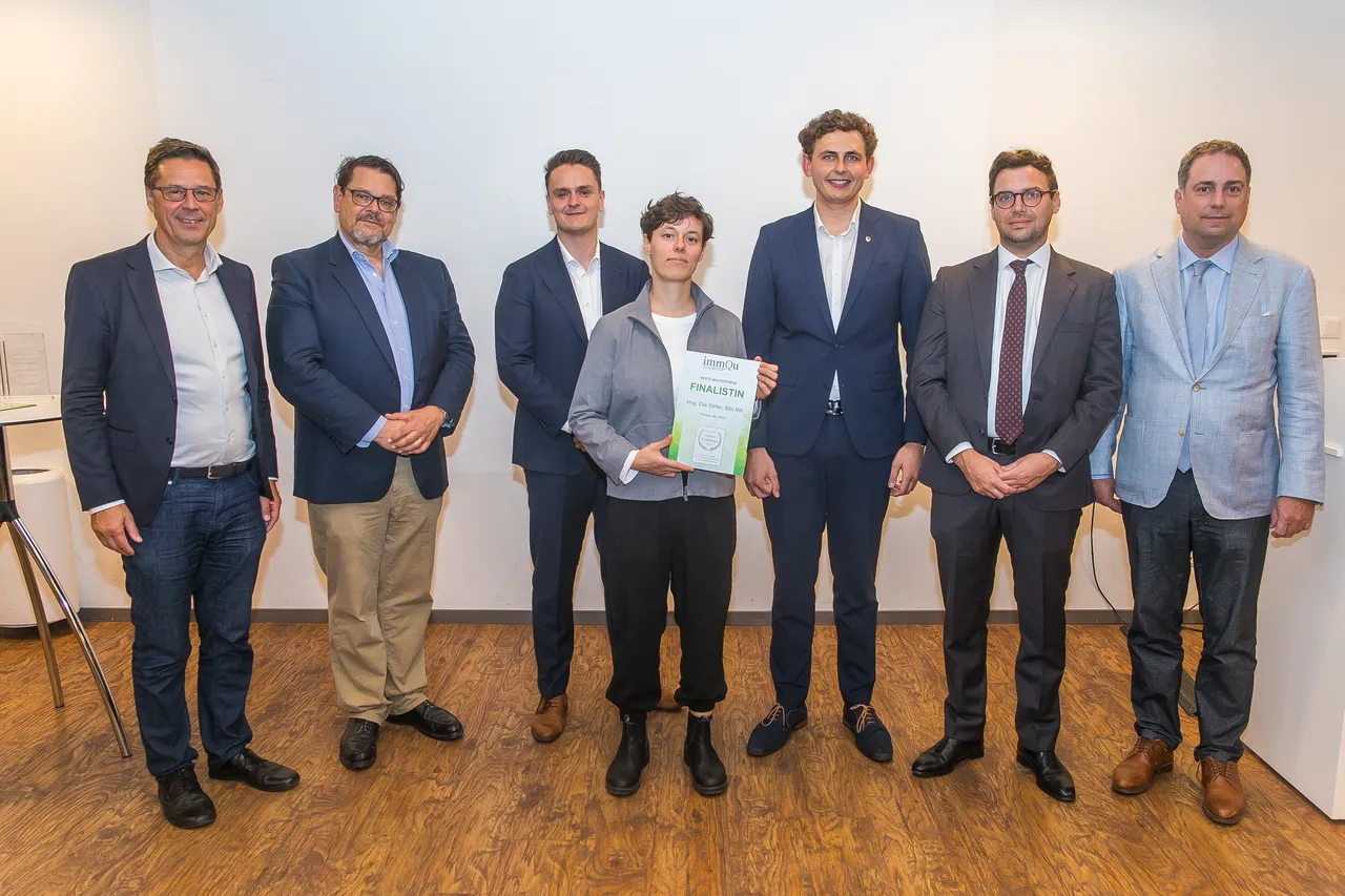 Alexander Bosak, Frank Brün, Moritz Köfler, Elia Stefan (Gewinnerin) , Matthias Koch, Martin Zikeli,
Alexander Scheuch