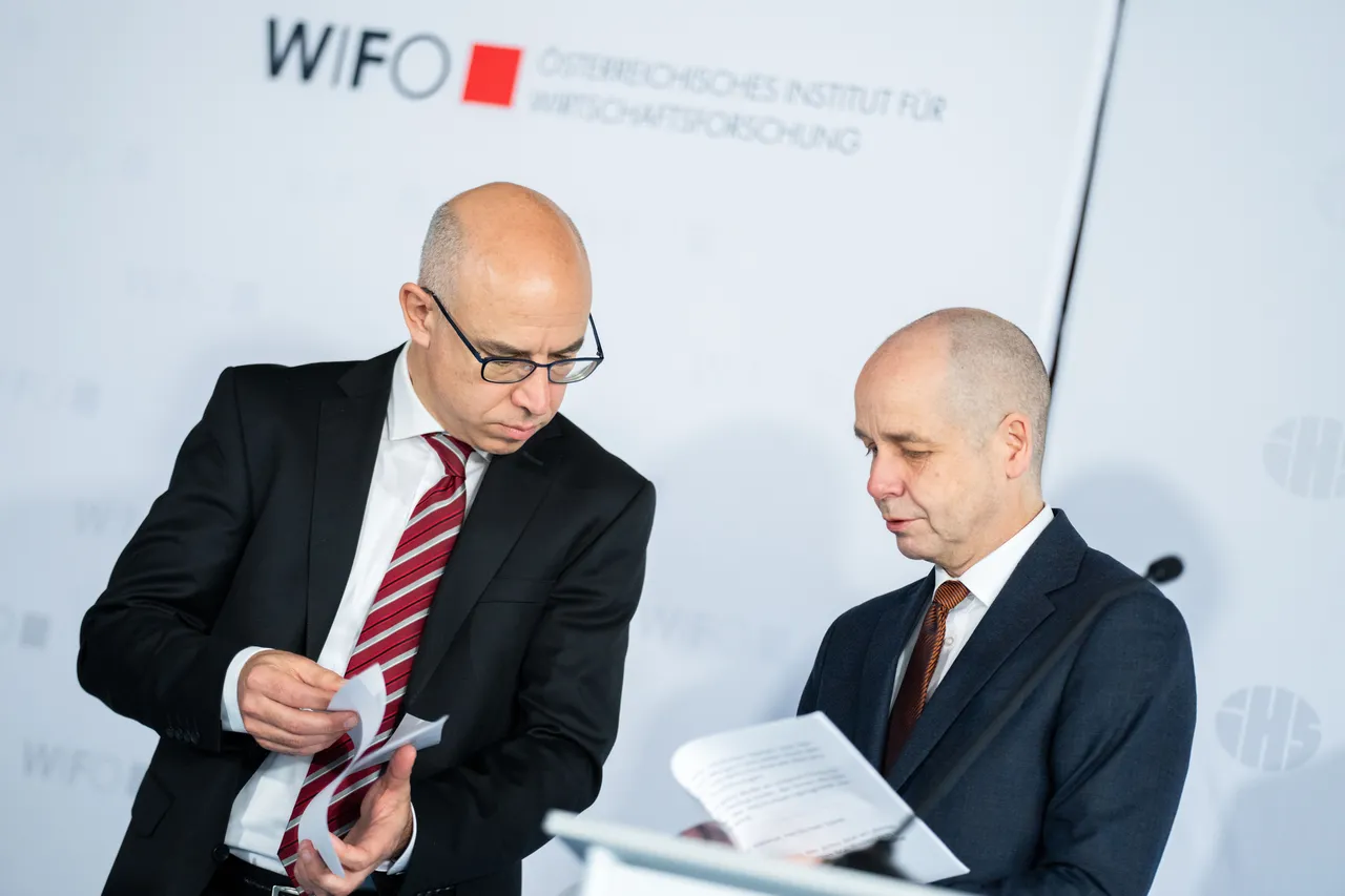 Wifo-Chef Gabriel Felbermayr und IHS-Chef Holger Bonin