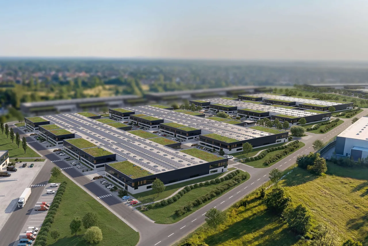 Visualisierung Phase 8 im SEGRO Park Berlin-Airport