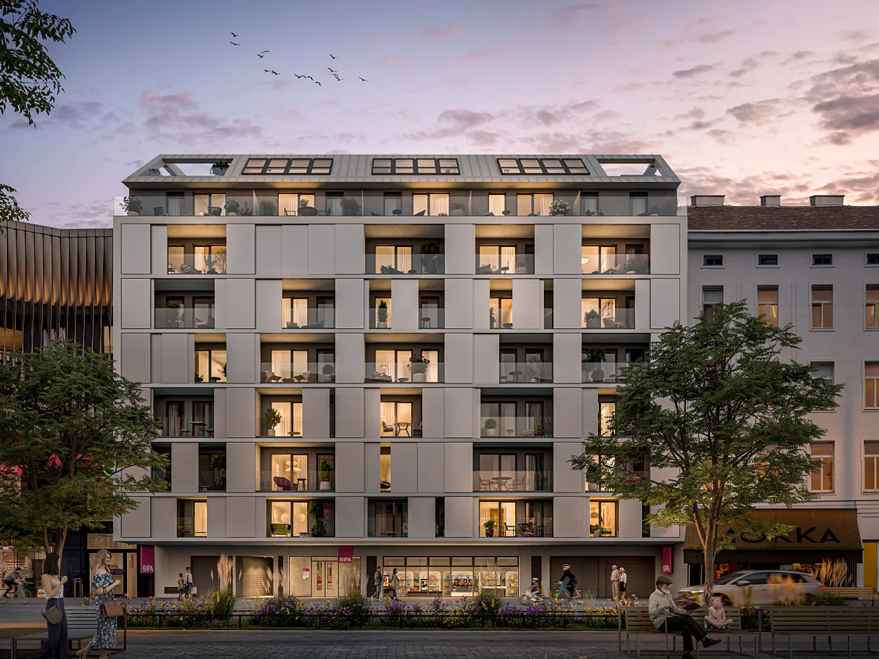 Urbanes Neubauprojekt im Herzen des 21. Bezirks