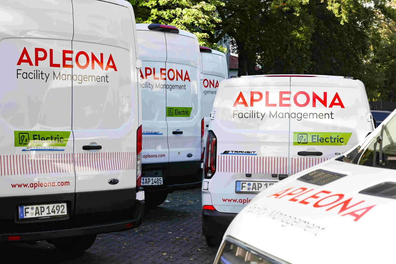 Apleona dekarbonisiert seine Fahrzeugflotte