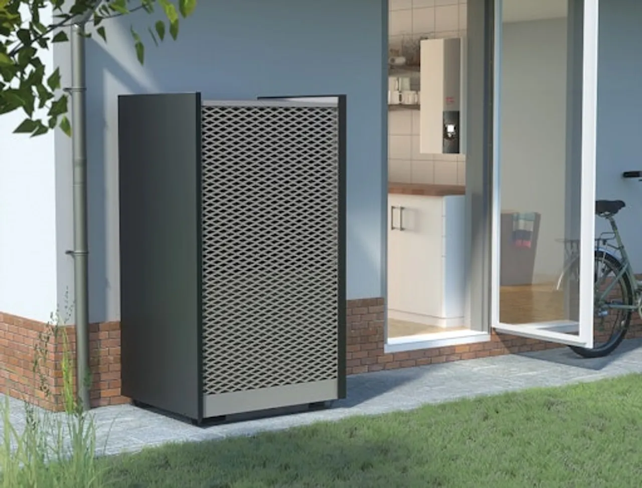 Wärmepumpen mit  Raumkühlung, Warmwasser und Heizung in einem Gerät