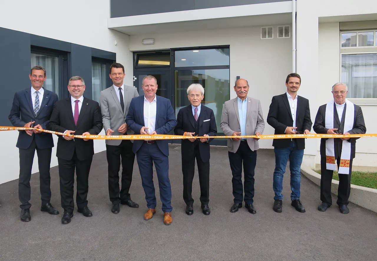 Eröffnung Bürozubau Leyrer + Graf Unternehmenszentrale