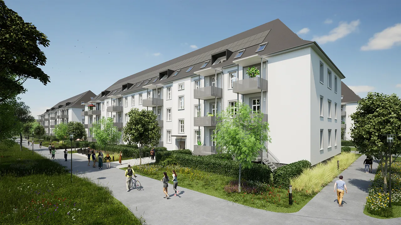 Rendering Hiller-Kaserne