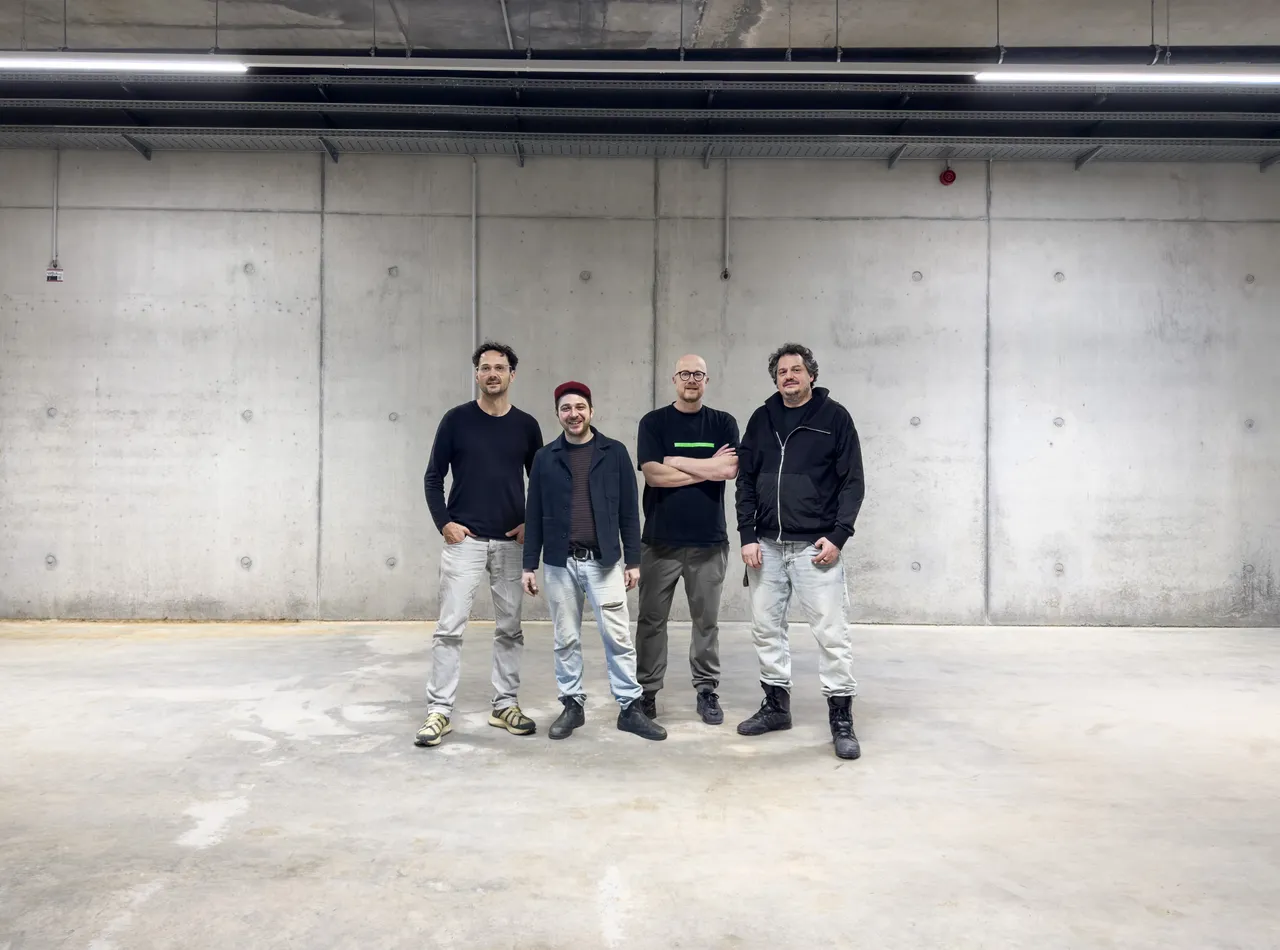 (v.l.n.r.: Klaus Birk, Leon Boch, Simon Gallus, Stefan Kainbacher)