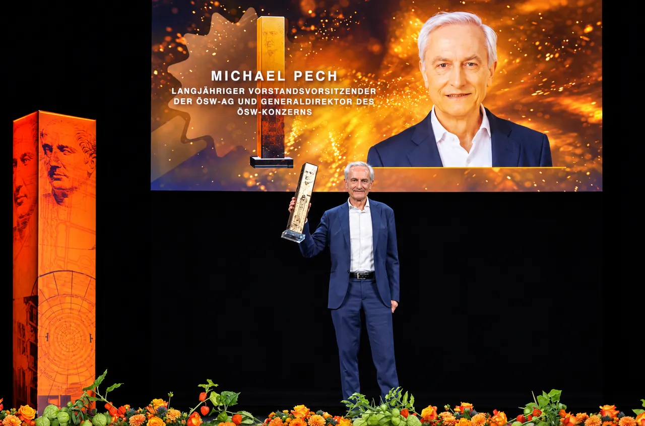 Michael Pech erhält den Cäsar für sein Lebenswerk