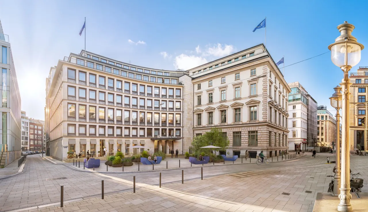 Art-Invest Real Estate hat den Hauptsitz der Deutschen Bank in Hamburg erworben