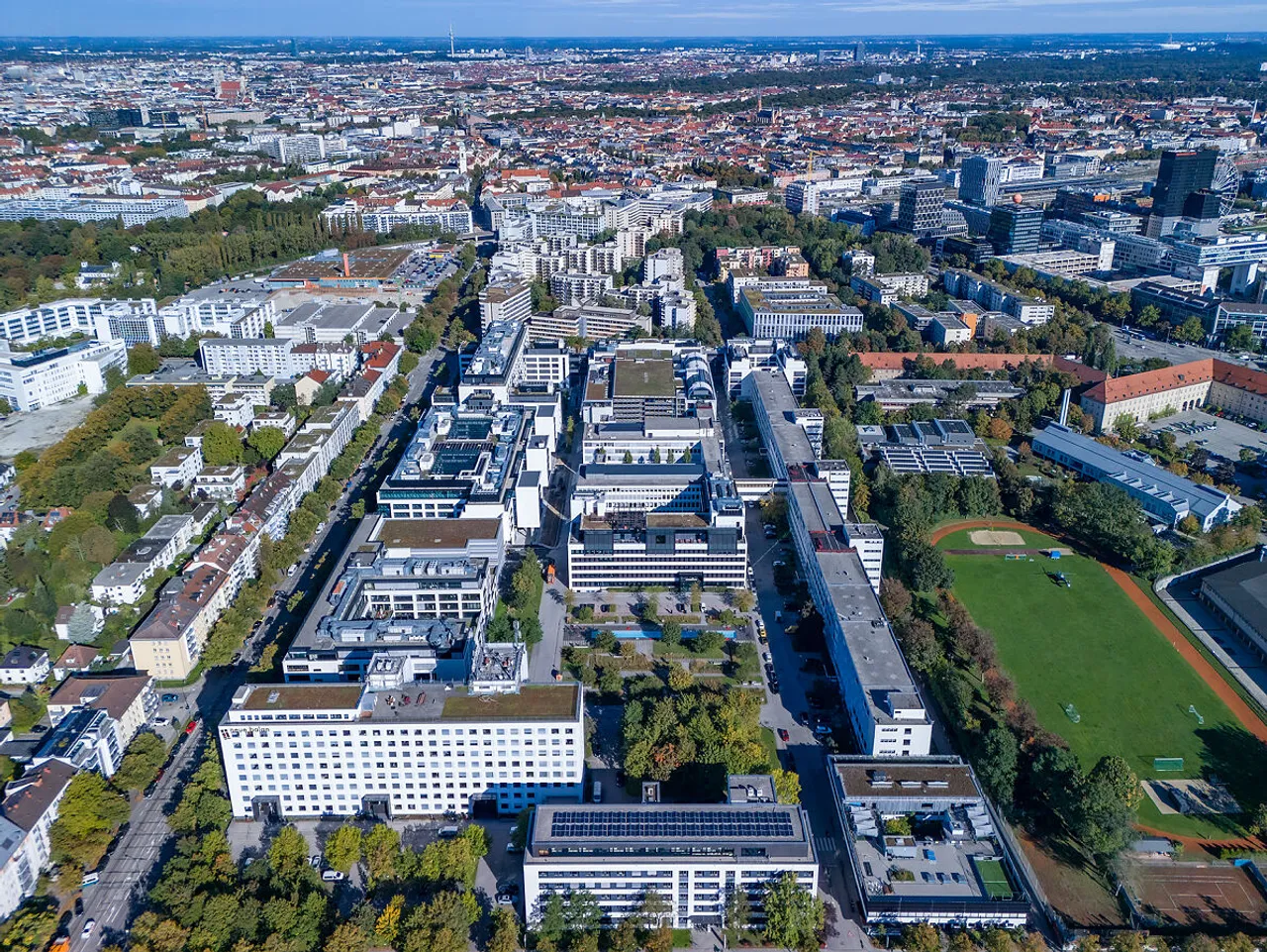 Neue Balan Luftbild Ansicht West