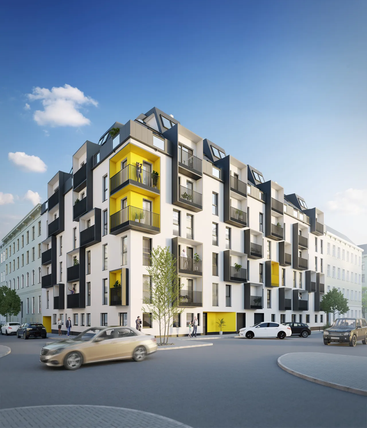 Visualisierung-Albrechtskreithgasse