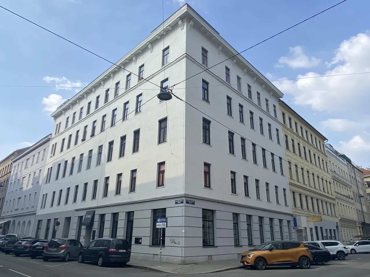 Eckzinshaus in der Großen Pfarrgasse, 1020 Wien