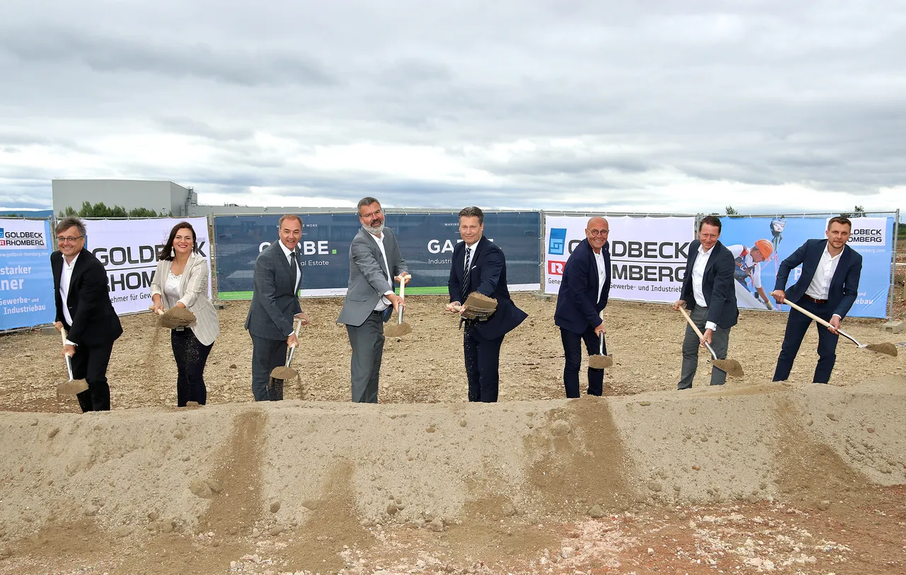 Spatenstich_Garbe_Logistikzentrum_Muellendorf