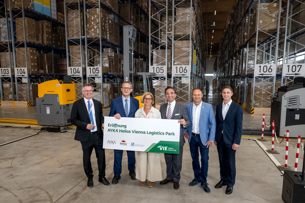 Helios Logistik Center in Fischamend offiziell eröffnet