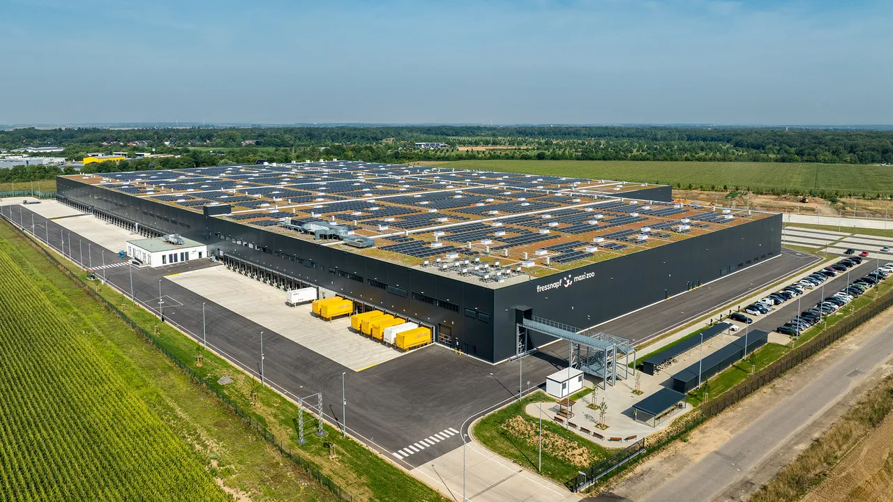 J.P. Morgan-Fonds steigt in Joint Venture für Fressnapf-Logistikzentrum in Nörvenich ein