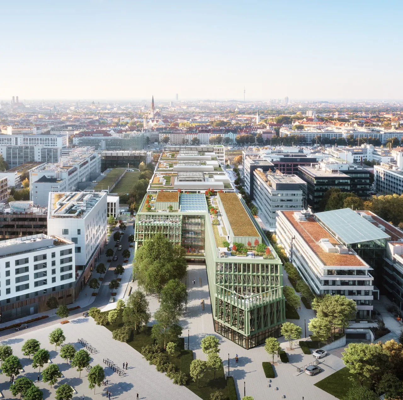 New-Work-Netzwerk zieht in New-Work-Holzhybrid-Büro i8