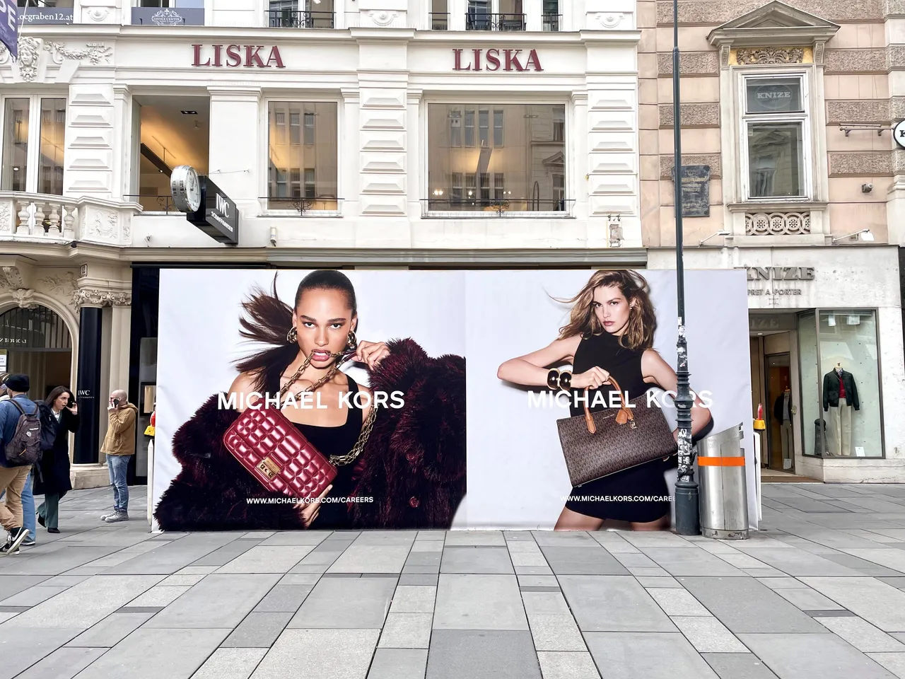 Der künftige Flagsphip Store von Michael Kors auf dem Wiener Graben