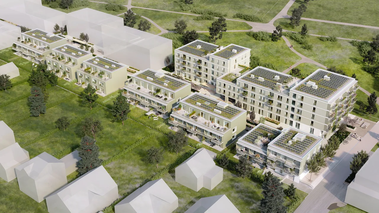 ÖSW-Gleichenfeier in Wien-Donaustadt