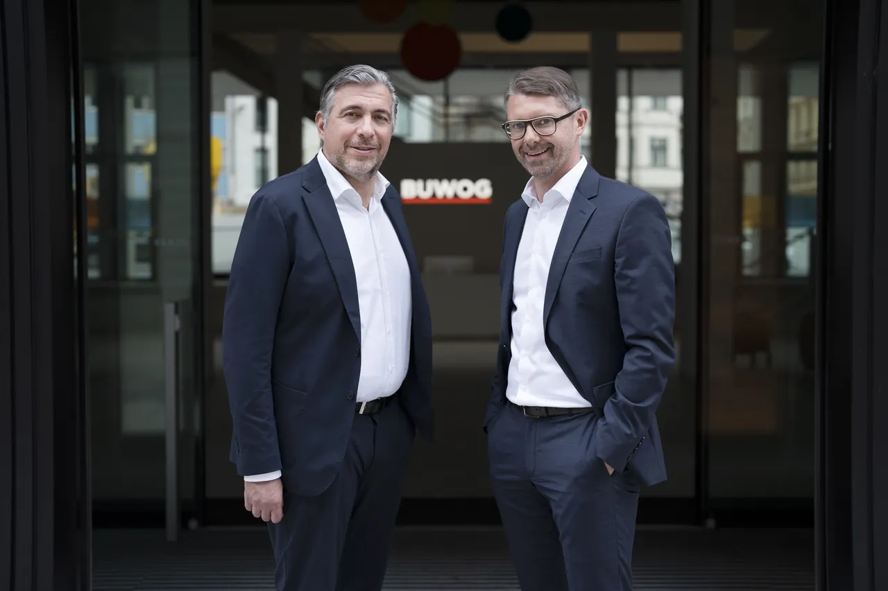 Die BUWOG-Geschäftsführer Andreas Holler & Kevin Töpfer.