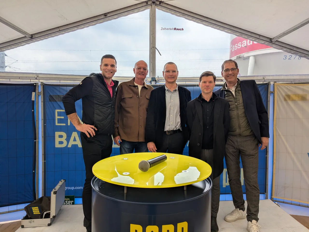 Gleichenfeier für ÖSW Wohnprojekt  „Das Lichtquartier“ in Graz Reininghaus