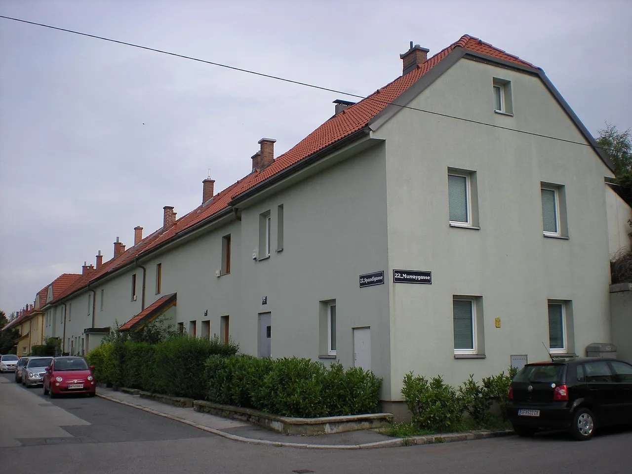 Wohnhäuser in der Siedlung Kriegerheimstätten