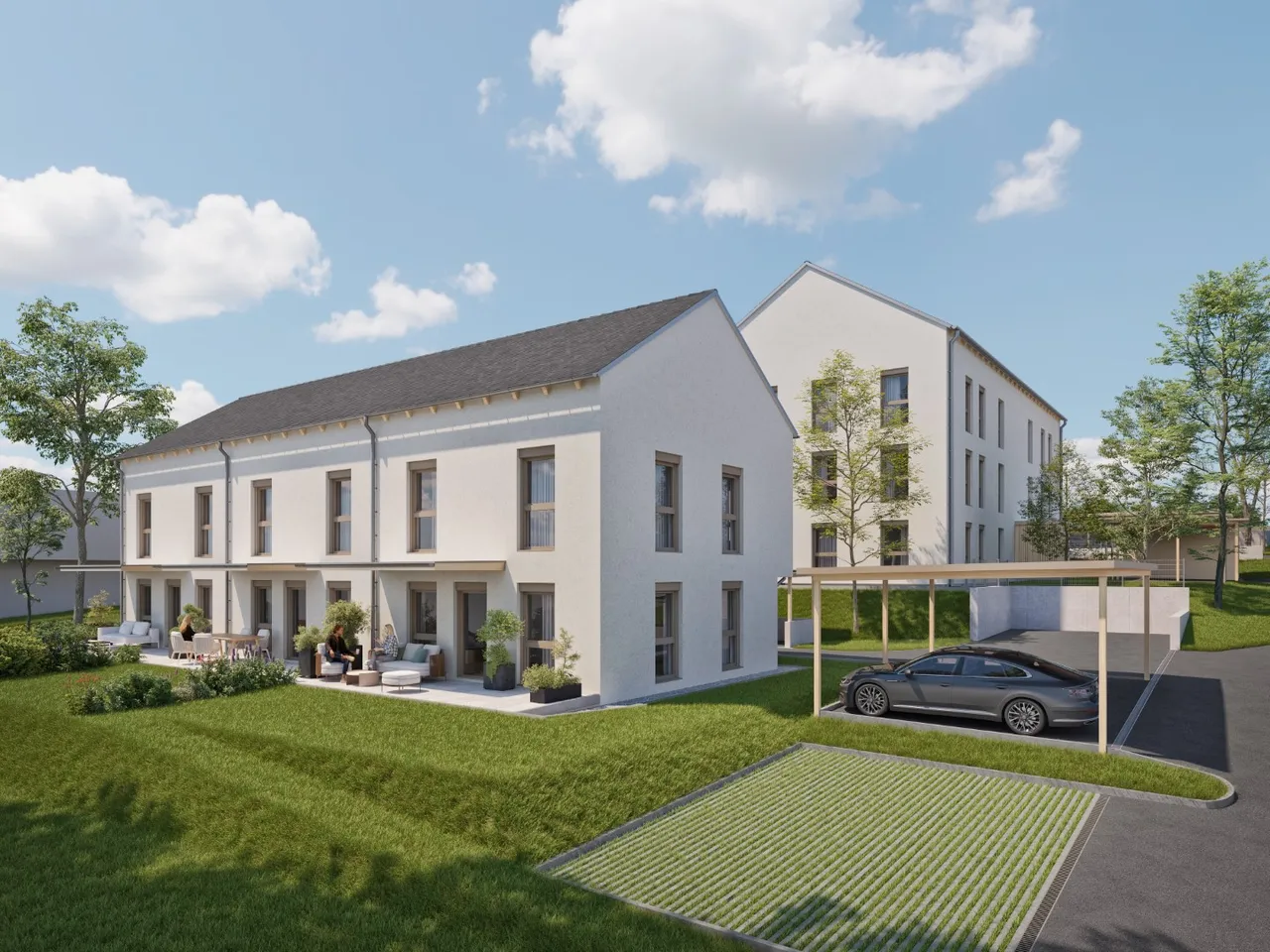 Kroisbach Weg - 12 geförderte Wohnungen werden neu errichtet