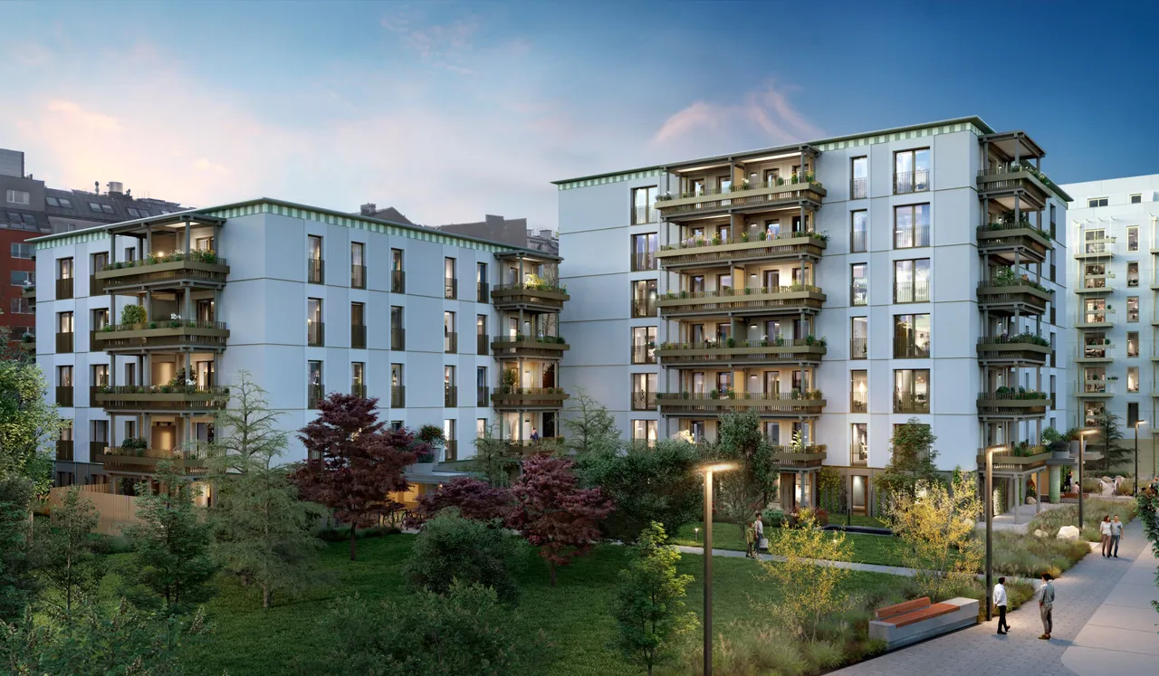 LeopoldQuartier kurz vor Fertigstellung