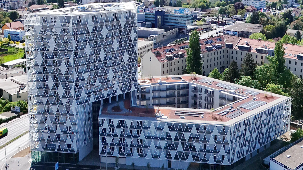 ZBI erweitert UniImmo: Wohnen ZBI um Grazer Hochhausprojekt „Level KS 1 Tower“
