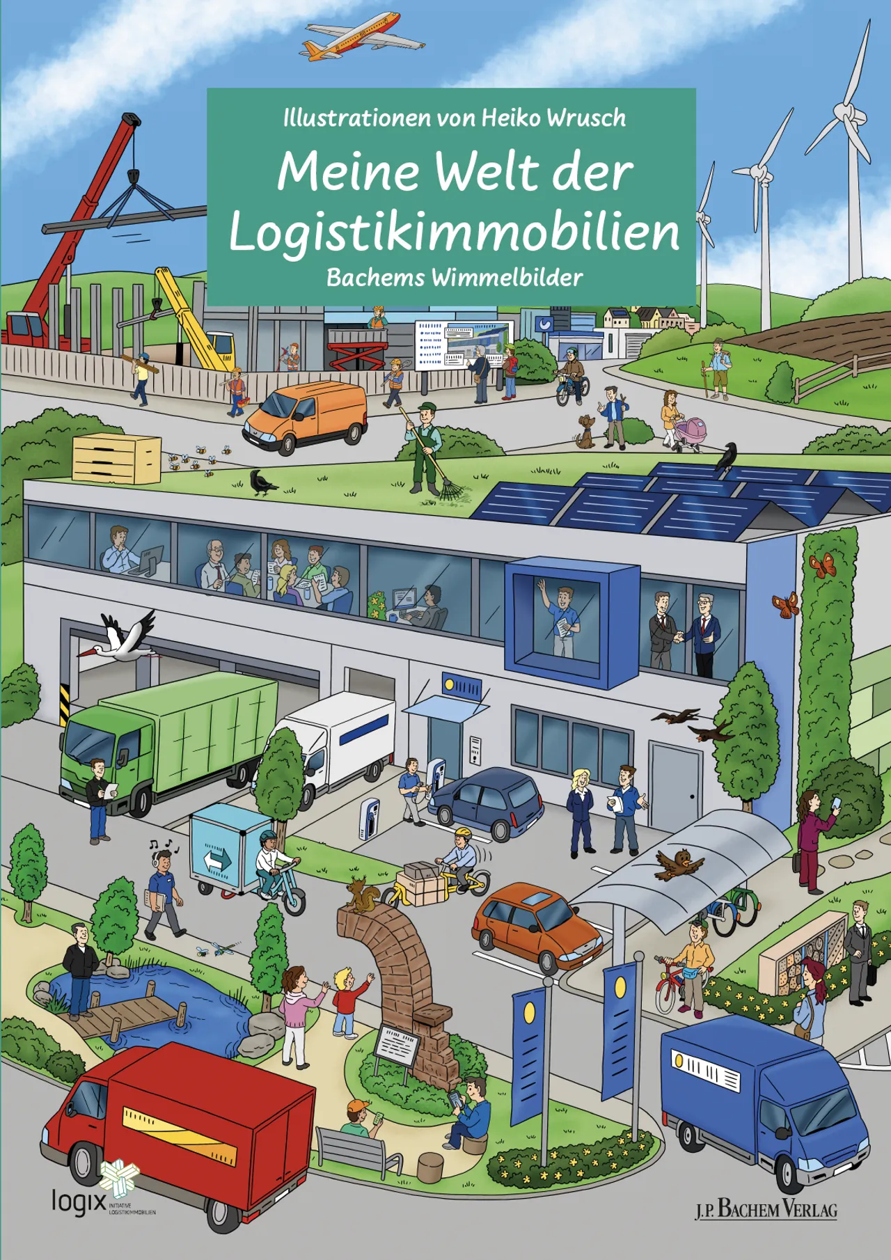 Logix veröffentlicht Wimmelbuch über Logistikimmobilien