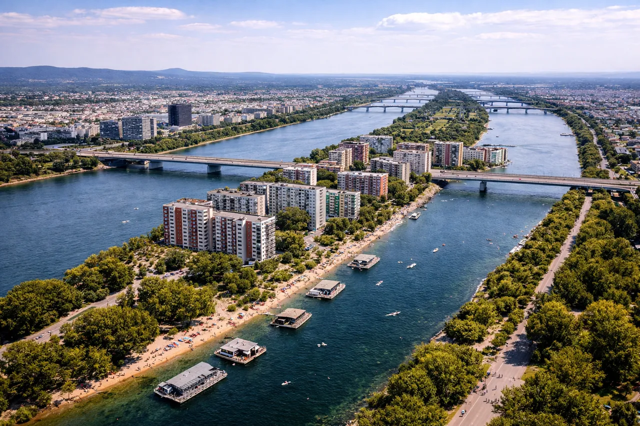 Wien plant "Ludwig City" – 50.000 Wohnungen auf der Donauinsel!