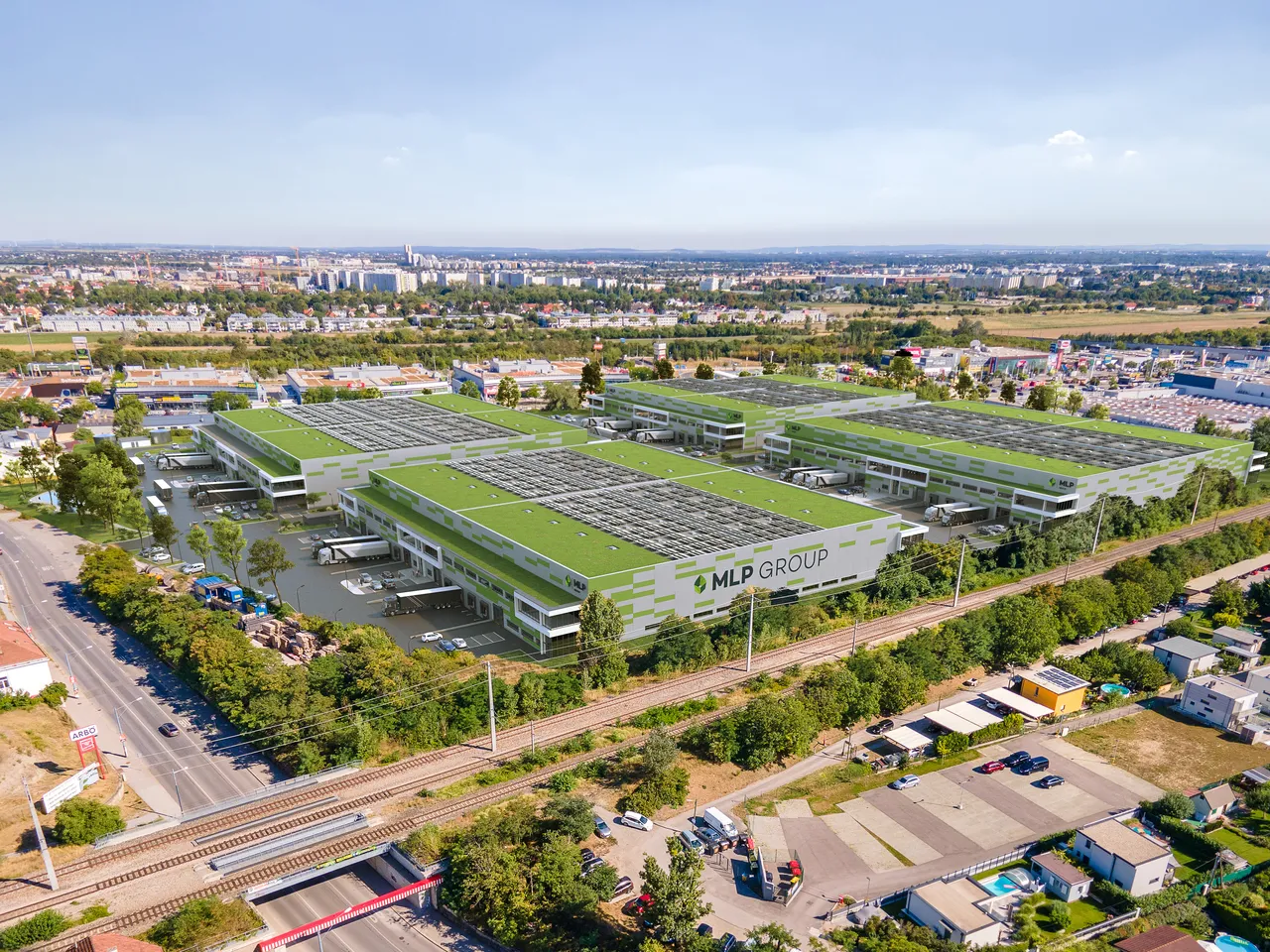 Neue Mieter beziehen MLP Business Park Wien