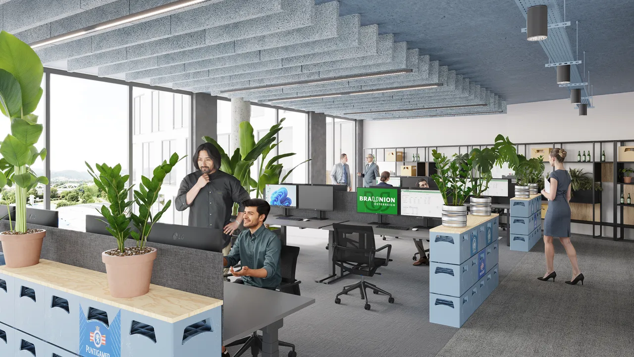 Haus Virginia am Areal der Tabakfabrik wird Brau Union Hauptsitz