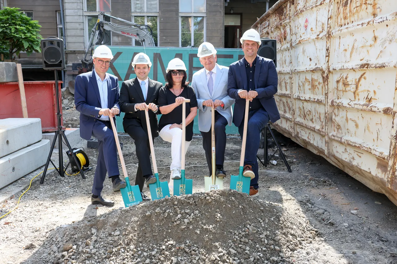 Spatenstich: Wiener Privatklinik feiert 30 Jahre und investiert in die Zukunft