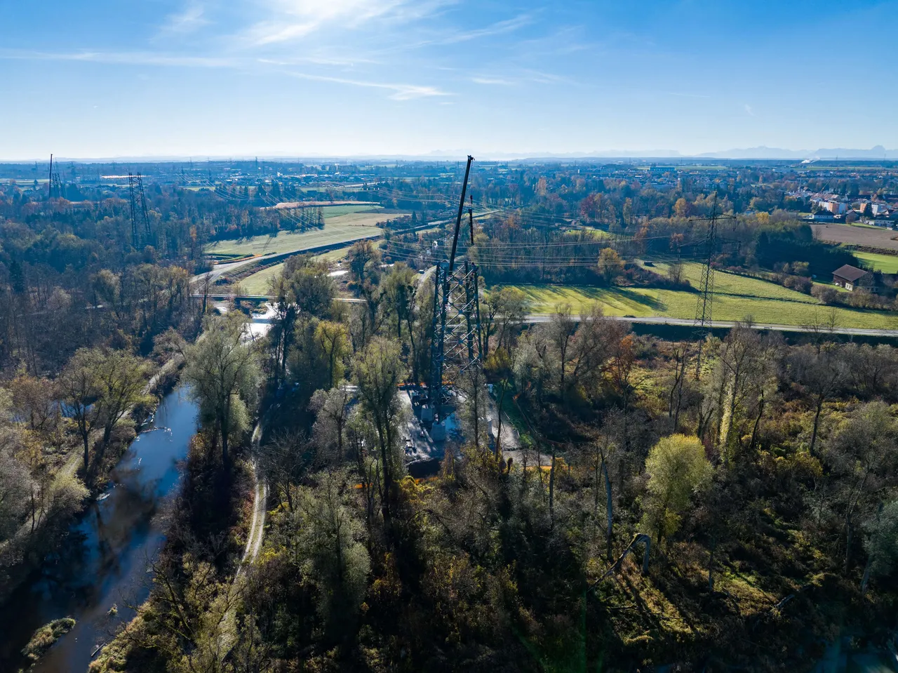 Bau der APG-Deutschlandleitung läuft auf Hochtouren
