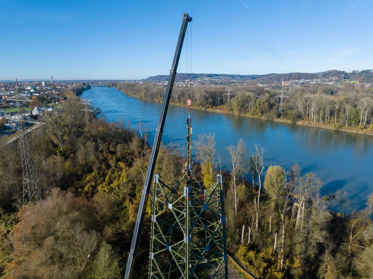 Bau der APG-Deutschlandleitung läuft auf Hochtouren