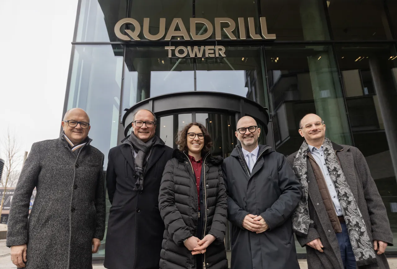 QUADRILL – Bauarbeiten erfolgreich vollendet