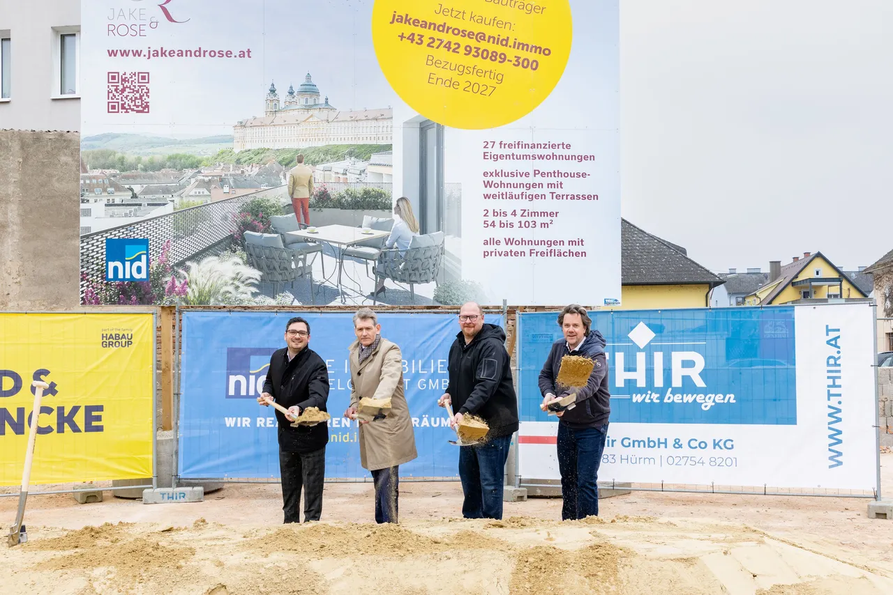 NID startet hochwertiges Wohnprojekt in Top-Lage am Boulevard Melk