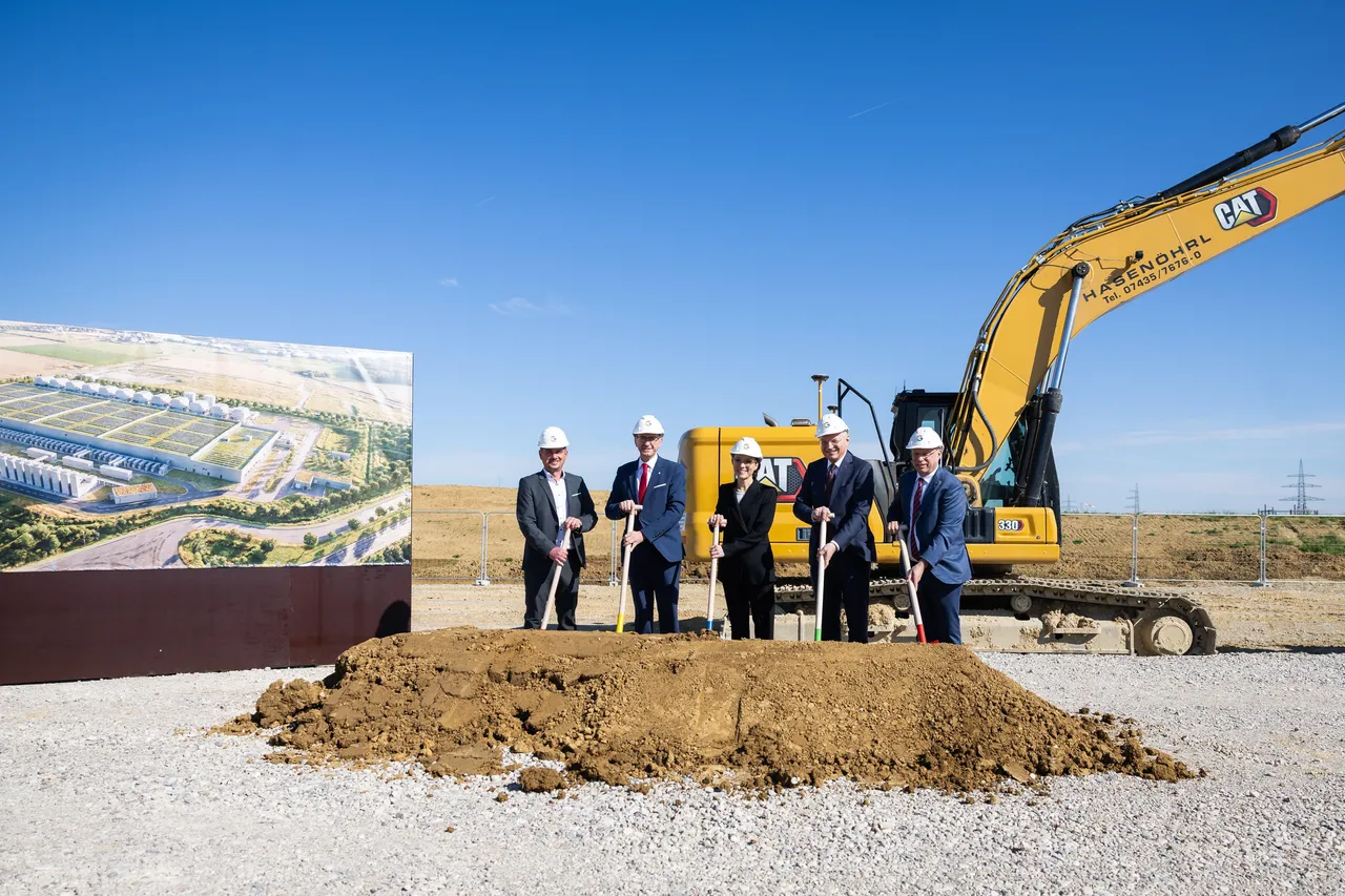 Google errichtet Grundstein für Rechenzentrum in Kronstorf