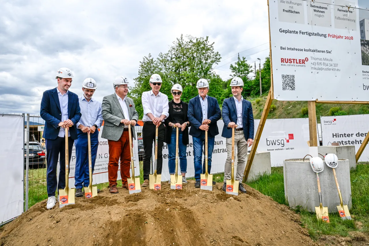BWS-Gruppe startet erstes Wohnprojekt in Kärnten