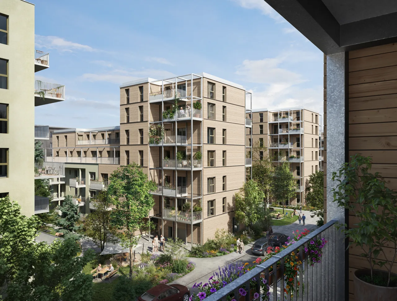 IFA-Erfolgsprojekt „Baumstadt Floridsdorf “