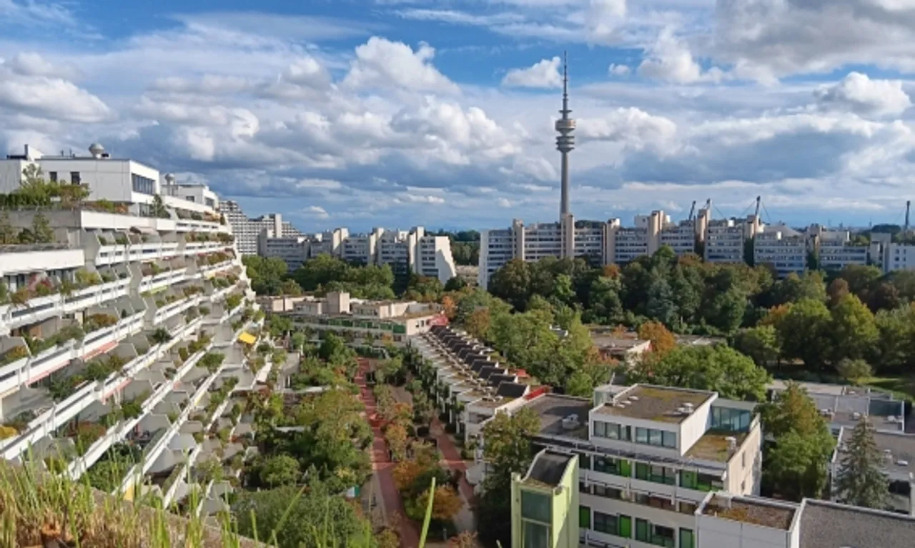 Autofrei, naturnah und familienfreundlich: Das ehemalige olympische Dorf ist heute eines der beliebtesten Wohngebiete Münchens.