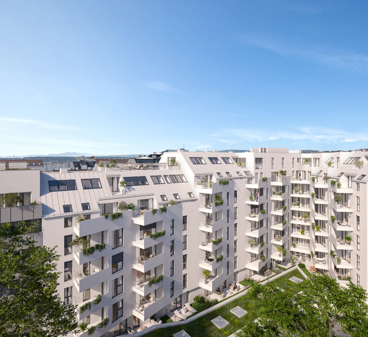 Projekt „Rosi City Living“ in der Rosinagasse in Wien