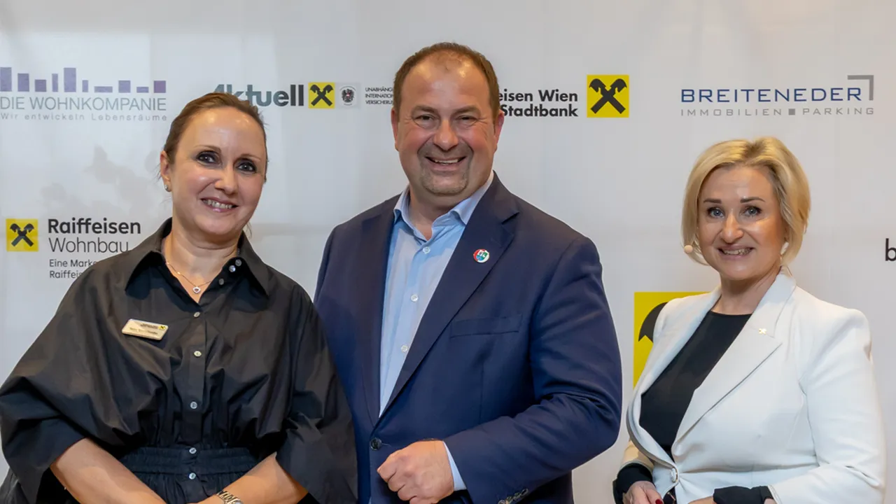 Petra Kamellander (RLB), Alexander Nikolai (Bezirksvorsteher), Marion Weinberger-Fritz (RVW)