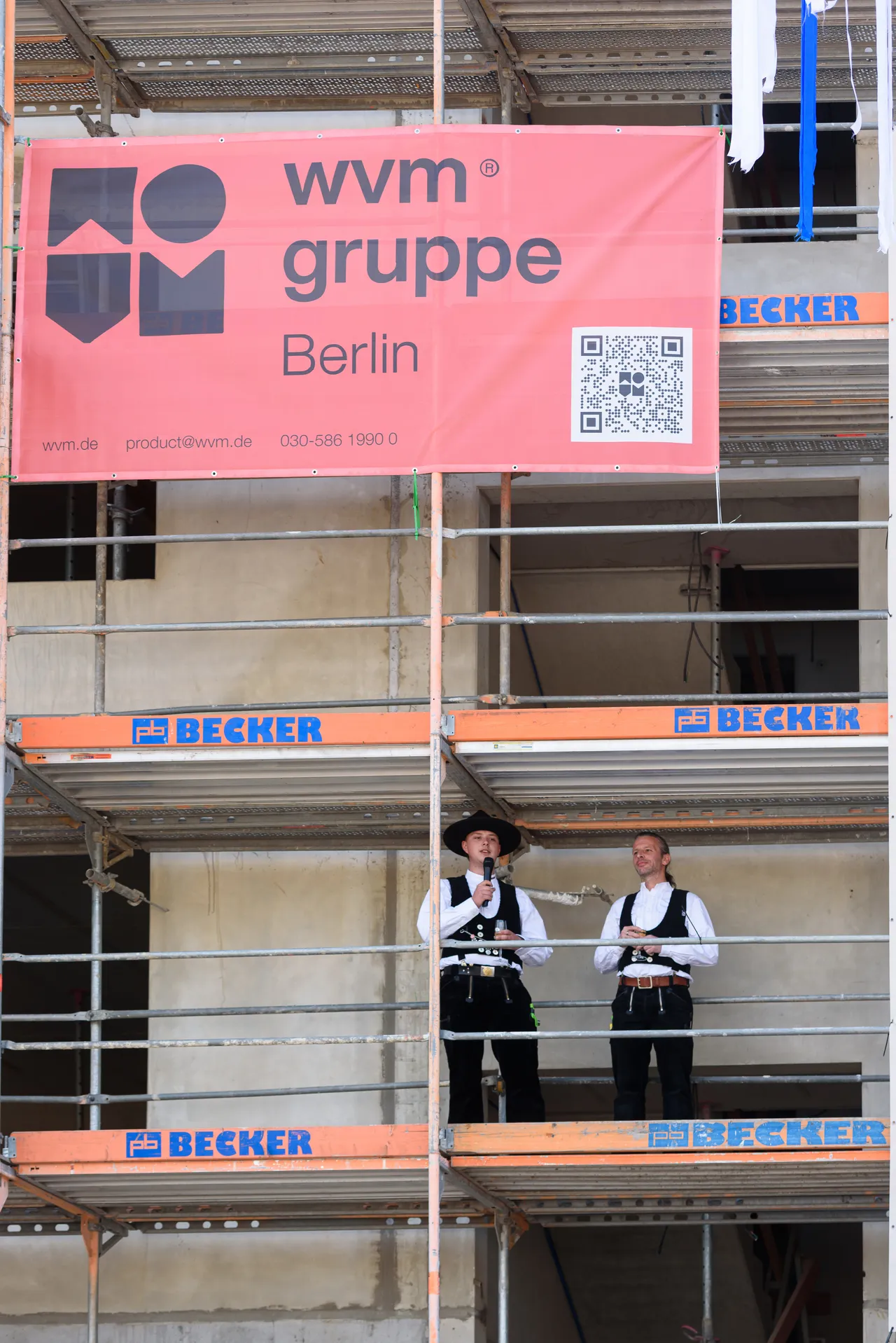 wvm Gruppe Berlin feiert Richtfest für 321 Wohnungen in Berlin-Karlshorst