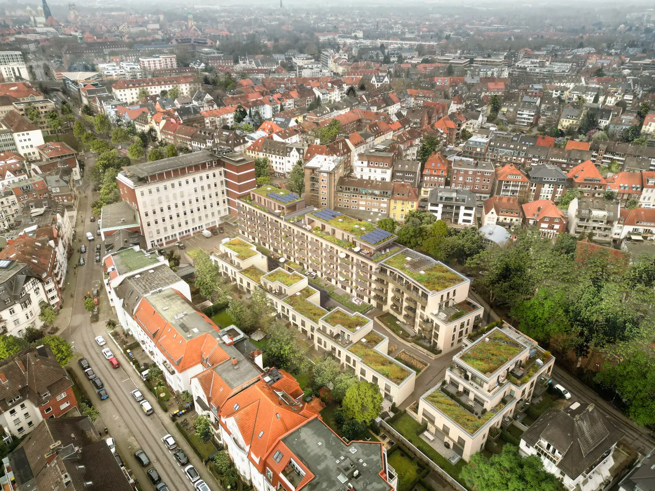 PORR Hochbau West baut am Rudolf Carree in Münster
