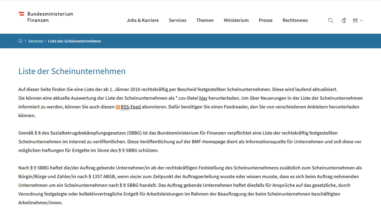 Warum Scheinunternehmen brandgefährlich sind