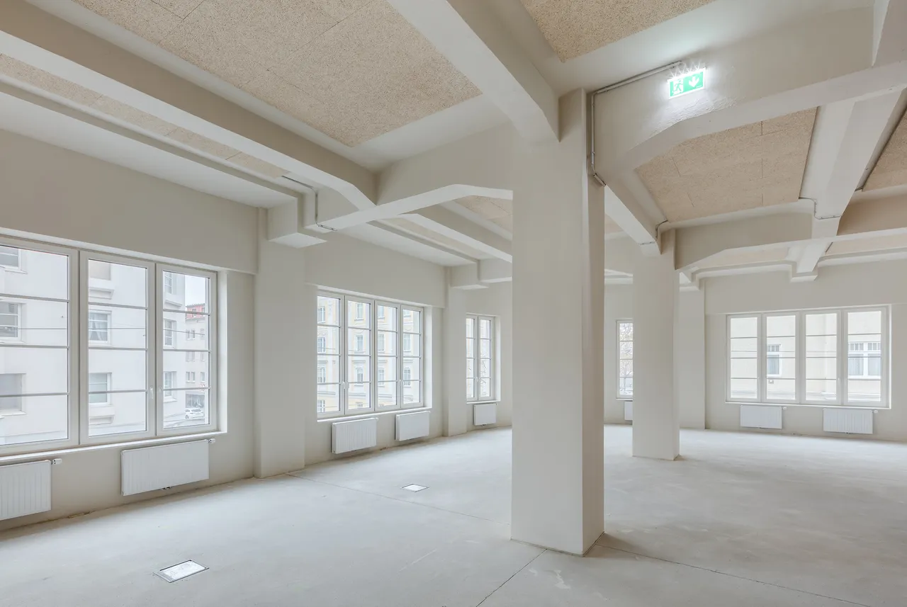 So Lofts Linz: Neue Büros in historischem Bestand 1.520 m² Büroflächen