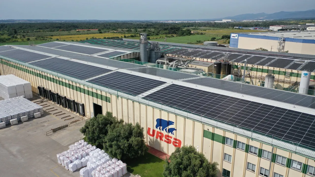 URSA XPS-Produktion in El Pla/Spanien.